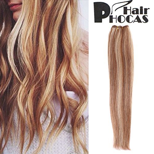 Hairphocas 6 613 100 Brazilian Human Hair Weave Blonde