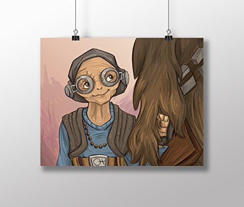 Star Wars Maz Kanata Medium 11x14" Art Print