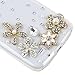 niceEshop 3D Bling Diamond Love Heart Clear Crystal Hard Case Cover For Samsung Galaxy S4 i9500
