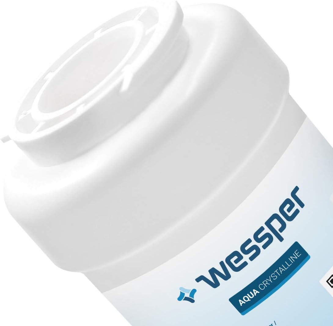 Wessper® Aqua Crystalline Fridge Freezer Water Filter Replacement for General Electric GE Smartwater: MWF GE MWF MWFA MWFAP MWFDS MWF-INT MWFP GWF GWF01 GWF06 GWFA GWFDS 53-WF-07GE WF07 101057A - Image 4