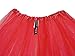 Simplicity Women's Classic Elastic, 3-Layered Tulle Tutu Skirt