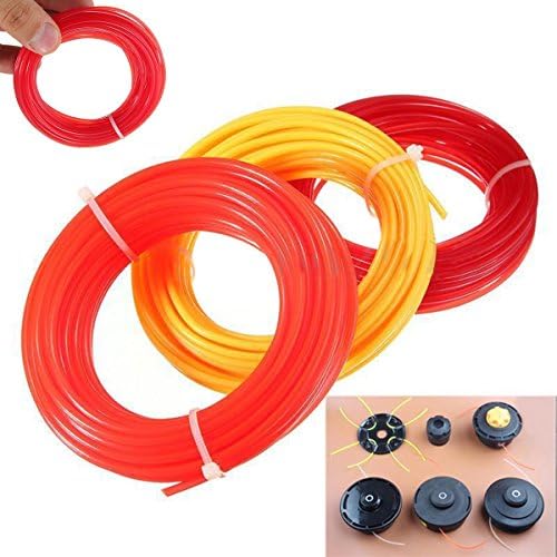 WILLAI 2017 Nylon Strimmer Line Mayitr Brushcutter Grass Trimmer Strimmer Line Cord Wire Round String Lawn Mover Parts 10m x 2mm