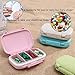 4 PC Pill Cases 4 Removable Compartments Pill Box Organizer Medicine Travel Pill Case for Pocket or Purse Daily Pill Box (4PCS Pill Cases 4 Removable Compartments)