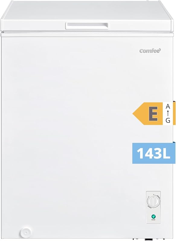 ' 143L RCC146WH2EU(E) Congélateur coffre autonome, Blanc