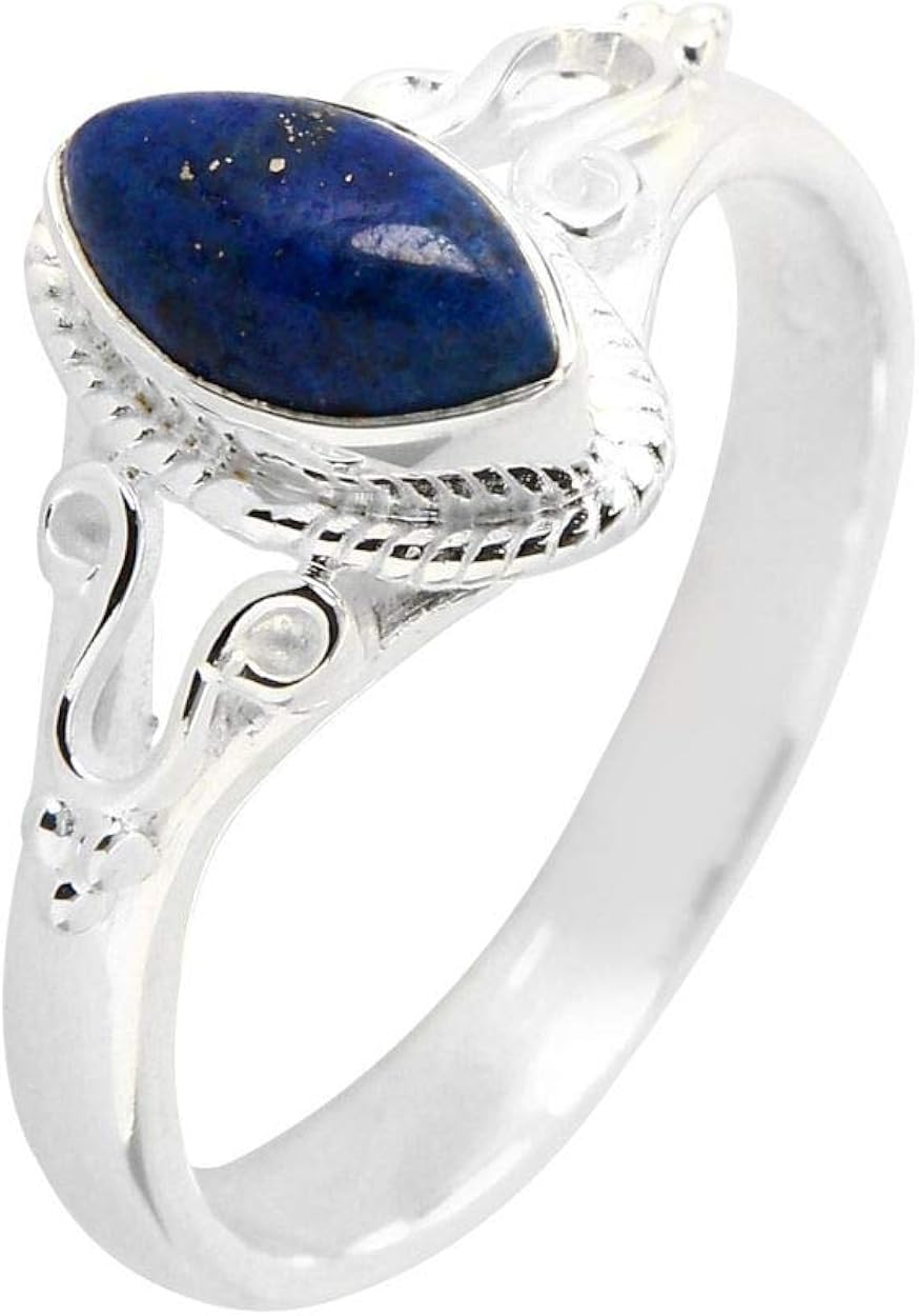 LES POULETTES BIJOUX - Anello Argento 925 Cerchio Seghettato