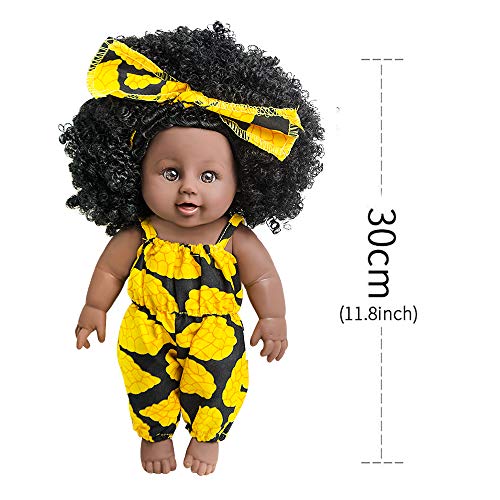 Nice2you Black Girl Dolls 12inch African American Baby Play Dolls