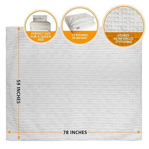 Gravity Weighted Blanket: With Removable Duvet Cover (Washing Machine