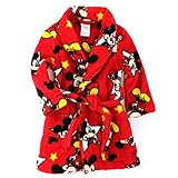 Mickey Mouse Toddler Red Fleece Robe