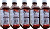 Diphenhydramine Oral Solution Allergy Medicine and Antihistamine Generic for Benadryl Allergy Liquid 16 oz. per Bottle PACK of 5 Bottles