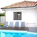 Aluminum Pool Pole Hanger Brackets Set - by Spa'NPool - Made From Strong, Rustproof material - Easy To Mount With Included Screws