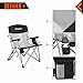 KingCamp Camping Chair Mesh High Back Ergonomic with Cup Holder Armrest Pocket Headrest Breathable Folding Portable Oversized Heavy Duty, Supports 330 lbsthumb 2