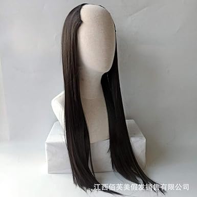 Amazon 長い髪ふわふわ現実的な顔の修復の髪型で卸売ロング