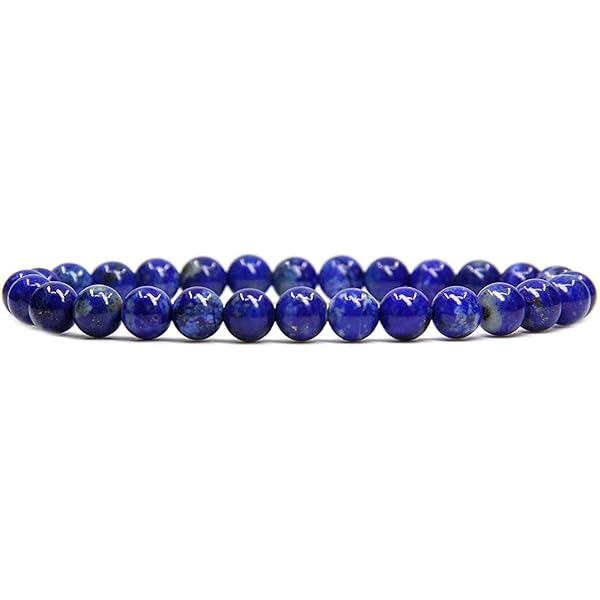UEUC Bracciale Estensibile In Pietre Naturali Per Chakra - Perline 8mm - Cristallo Di Quarzo - Unisex Fatto A Mano