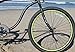 Firmstrong Bruiser Man Single Speed Beach Cruiser Bicycle, 26-Inch, Matte Black/Green Rims (15148)