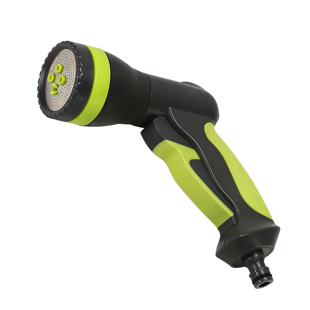 Garden Hose Nozzle, EVERTOP 4 Pattern Hand Sprayer Nozzles Water Spray Pistol with Quick Connectors for Lawn and Garden Watering …