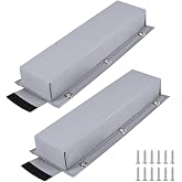 ORLANG 2Pack/3Pack/4Pack 16" Dock Bumpers,PVC Dock Fenders with Stainless Steel Screws,Boat Dock Guards,Dock Post Bumper for Docking Edges, Piling, Vertical Poles, Horizontal Decks or Piers
