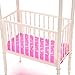 Supershopping 1 Pc Fashion Baby Doll Bed and Crib Bedroom Accessories with Mosquito Net for Barbie Girls