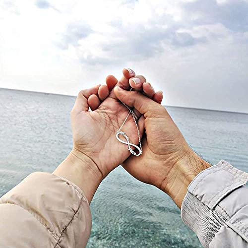 Personalized Name Anklet Bracelet Custom Name Bracelet Made with Any Names for Women Girl Jewelry for Mothers Day (NAME 3)