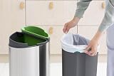Brabantia Touch Bin New Recycle 10L 23L Inner Matt Steel Fingerprint Proof view 9