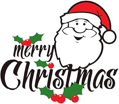 Amazon Co Jp Eldori サンタのステッカー メリークリスマスウィンドウウォールステッカーサンタクロースホームクリスマスの装飾 家の装飾デカール装飾店舗 窓ガラス パーティー 飾り用品 雰囲気 壁紙 クリスマス パーティー 装飾りプレゼント Merry Christmas Window