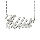 HUAN XUN Stainless Steel Name Necklace Custom Made