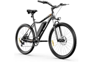 5TH WHEEL Discover Electric Bike for Adults, 750W Peak Motor 37KM/H Top Speed, 70KM Removable Battery, 7-Speed Mountain E-Bik