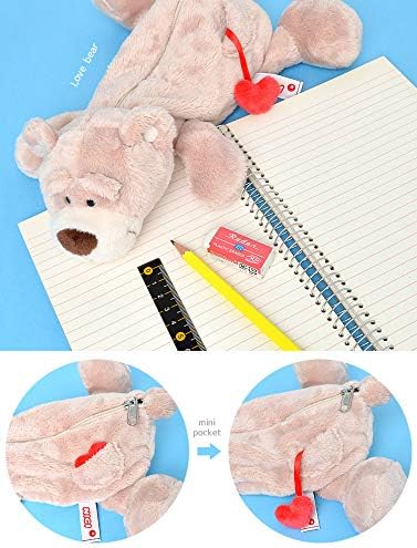 Amazon Co Jp ペンケース 高校生 ぬいぐるみ ポーチ フィギュア Nici ニキ ラブベア ペンギン ウサギ アニマル 大容量 ペンポーチ おしゃれ かわいい 子供 大人 文房具 オフィス用品