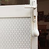 Fancy-fix Vinyl Decorative Trendy Geometric Privacy Window Glass Film