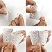 BAKHUK 100Pcs White Lace Cupcake Wrappers Cupcake Liners and 200Pcs White Baking Paper Cups Muffin cups for Wedding, Birthday, Party etc.