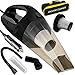Lovin Product Car Vacuum, Portable Handheld Car Vacuum Cleaner with Strong Suction; DC 12-Volt 120W High Power/Wet Dry Use; with 15feet Power Cord, 2 Filters, Carry Bag - Black