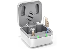 Hearing Aids (Not Amplifiers) - Hearing Aids for Seniors Rechargeable with Noise Reduction, Mild to Moderate Hearing Loss,Pre