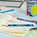 Schneider Slider Memo XB (Extra Broad) Ballpoint Pen, 1.4 mm, Light Blue Barrel, Assorted Ink Colors, Pack of 3 Pens: Black, Red, Blue (150293)