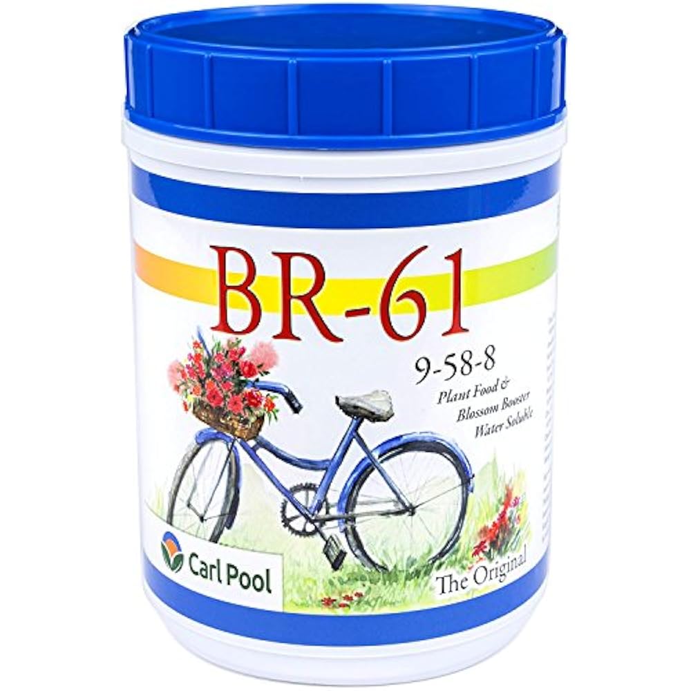 BR-61 Plant Food 9-58-8 3 Lbs Fertilizers Garden & Outdoor ...