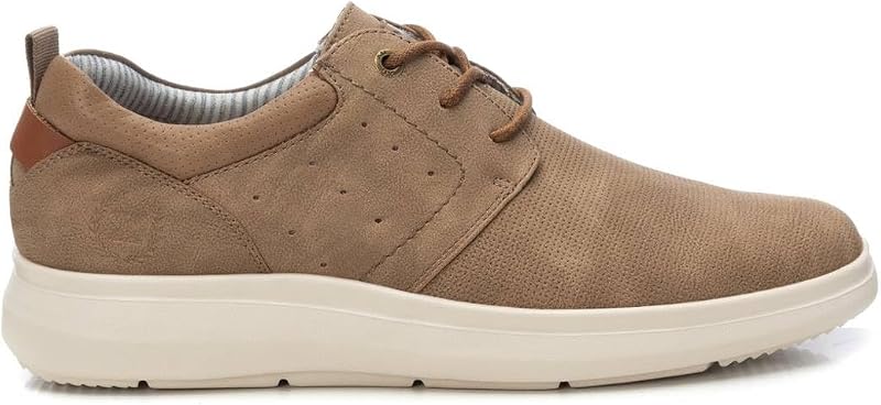 - Calçado Masculino Taupe - Calçado Confortável e Versátil - Moda Casual - Modelo 14376003 (Tamanho 42)