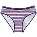 Calvin Klein Girls Bikini Underwear (6 Pack) (Small (6-7 Years), Purple/Navy)