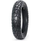 Universal Front &amp; Rear Motorcycle Tire Set Compatible with R19, Front 70/100-19 &amp; Rear 80/100-19, Wear-Resistant Non-Slip Replacement Tyres for 19 Inch E-Motorcycle