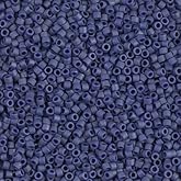 Miyuki Delica 11/0 Cylinder Seed Beads - Matte Met Royal Blue - DB0377 5 Grams