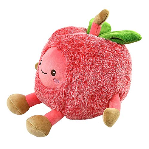 Niuniu Daddy 12 inch Cherry Food Plush Toys Shaped Fruit Series Cuddly Cushion Stuffed Cute Doll