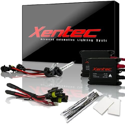XENTEC H1 6000K 55W Advanced Slim Ballast HID Xenon Kit (Ultra White)