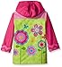 Stephen Joseph Kids' Little Girls' Rain Coat, Flower, 6X