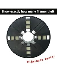 novamaker PLA Filamento impresora 3d, dimensional Precisión +  0,03 mm, bobina de 1 kg, 1,75 mm, brilla en la oscuridad, Luminous Green