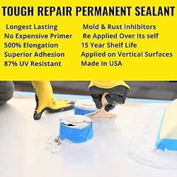 Tough Repair RV Roof Sealant - Lap Sealant - for RV