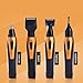 Nose Hair Trimmer, 4 in 1 Waterproof Rechargeable Grooming Kit for Men&Women-Nose, Ear, Hair, Sideburn, Mustache Trimming Set-Wet/Dry Use&Vacuum Cleaning System (Gold)