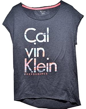 Calvin Klein Performance work out Logo Teeshirt Deep grey Small