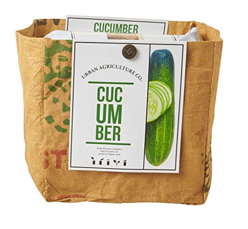 The Urban Agriculture Organic Grow Kit - Cucumber The Urban Agriculture Organic Grow Kit - Cucumber