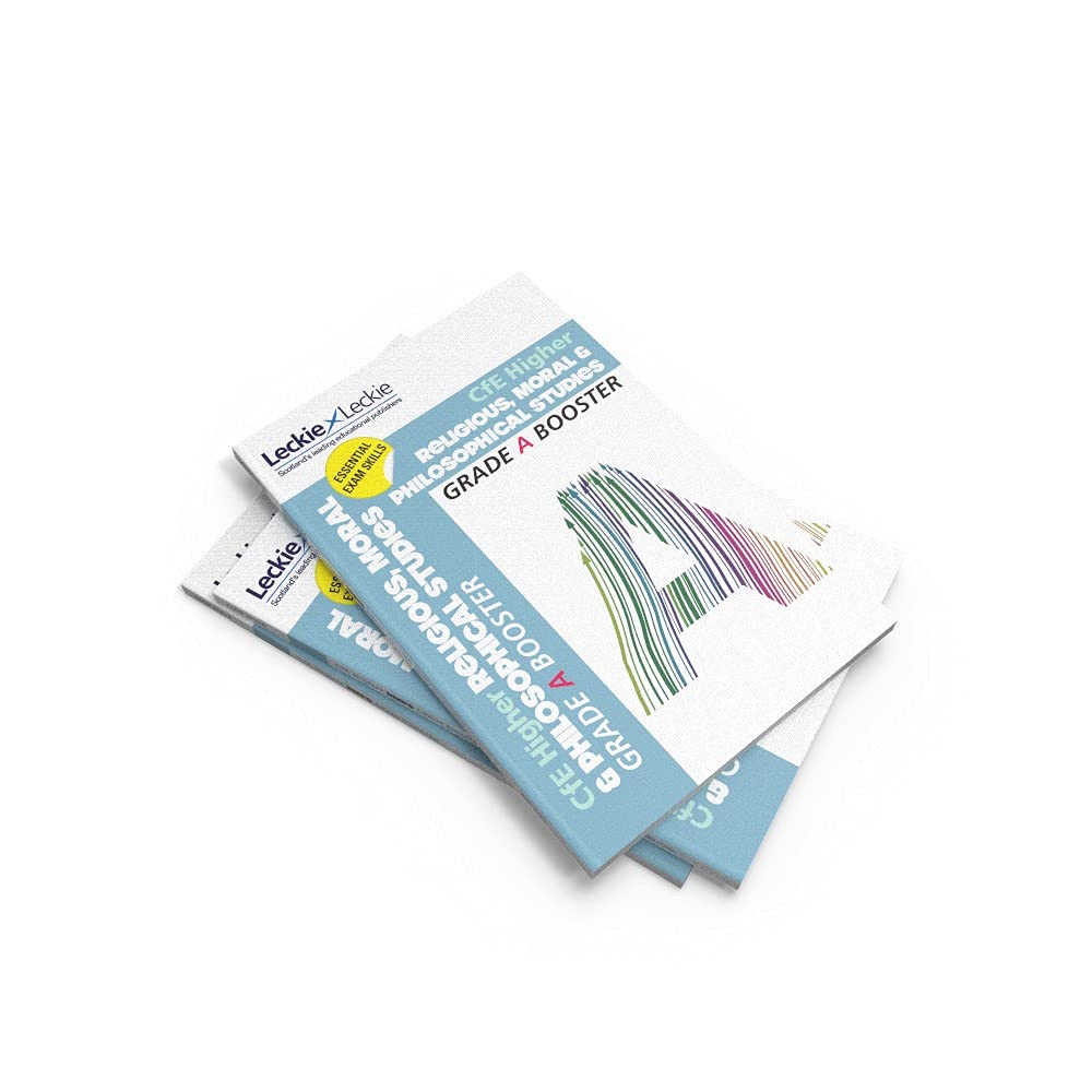 Higher Religious Moral Philosophical Rmps Grade Booster For Sqa Exam Revision Maximise Marks And Minimise Mistakes To Achieve Your Best Possible Mark Grade Booster For Cfe Sqa Exam Revision Jack