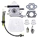 HUZTL C1U-K54A Carburetor with Air Filter Gasket Fuel Repower Kit for Echo 2 Cycle Mantis 7222 7222E 7222M 7225 7230 7234 7240 7920 7924 Tiller / Cultivator