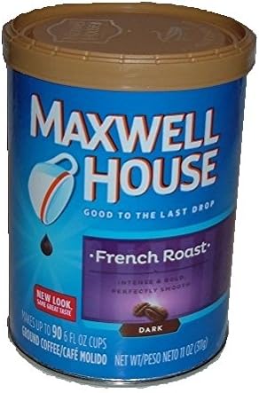 Maxwell House French Roast Coffee Diversion Can Safe Piggy Bank