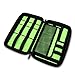 BUBM Portable EVA Hard Drive Case Travel Organizer Electronics Accessories /Cables & Accessories/ Hard Drive Portable Hard Drive Case Small Bag Case for Electronics