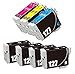 Remanufactured 127 T127XL Ink Cartridges Compaitble for Workforce WF-3520 WF-3530 WF-3540 WF-7010 WF-7510 WF-7520 Printer (4 Black,2 Cyan, 2 Magenta,2 Yellow)